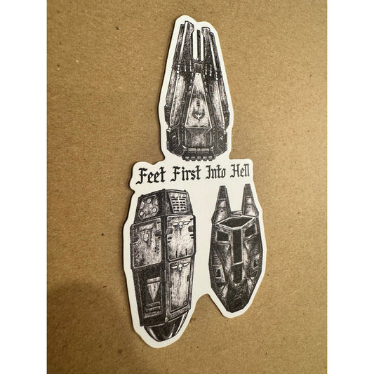 Drop Pods Sticker