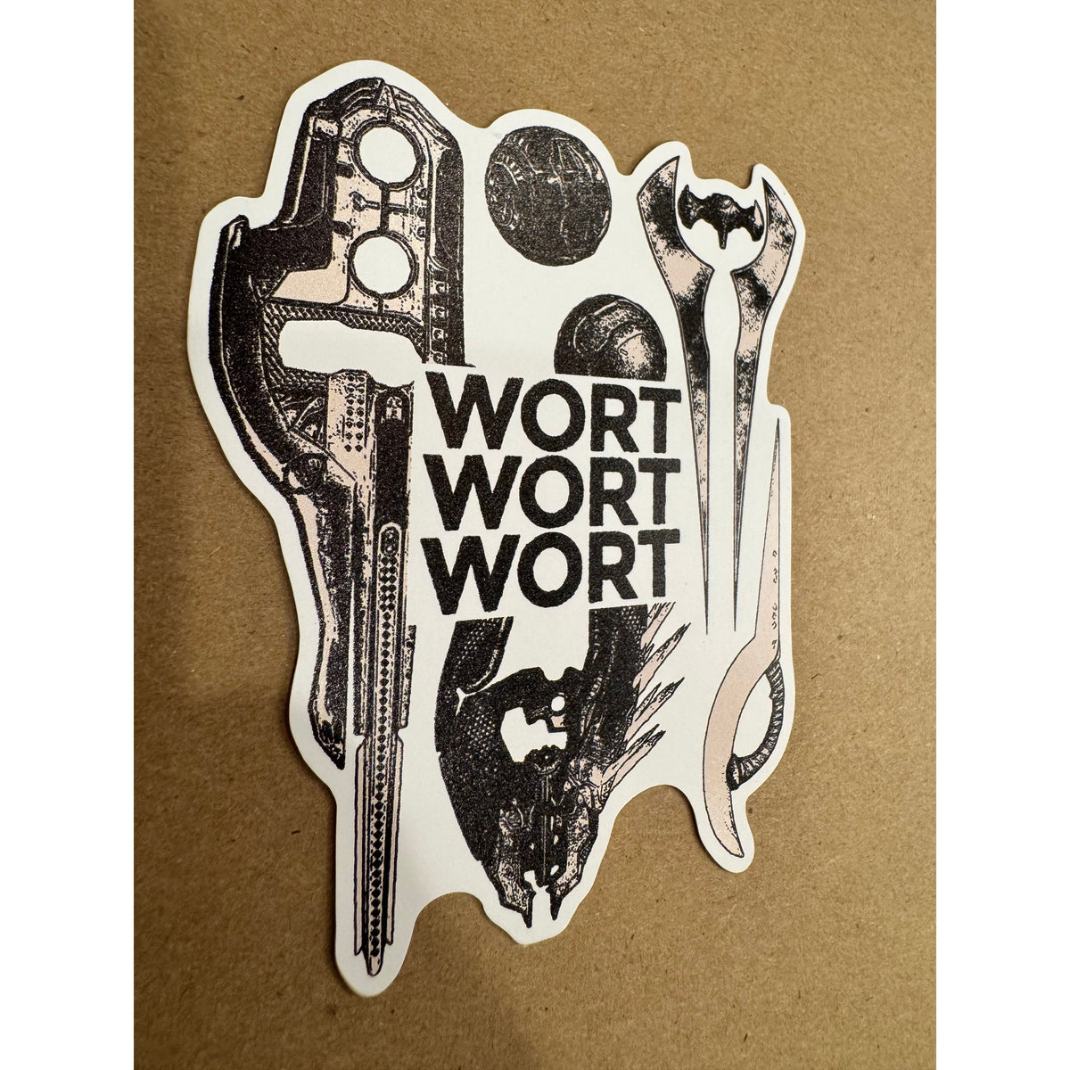 Wort Sticker