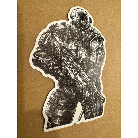 SAW Trooper Sticker