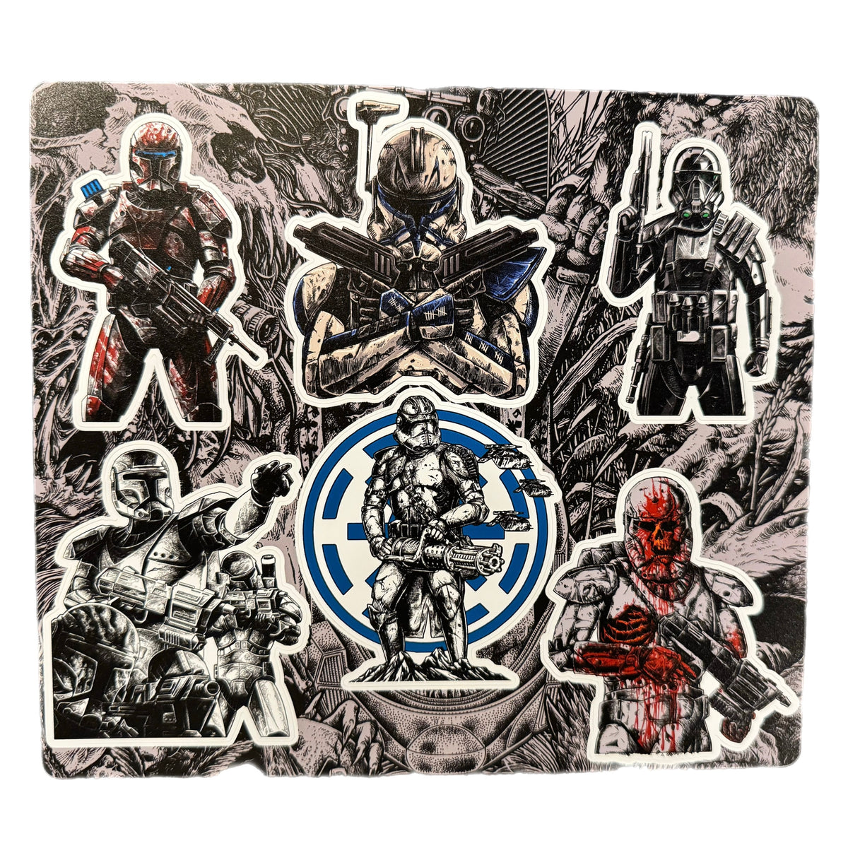 Troopers Sticker Sheet
