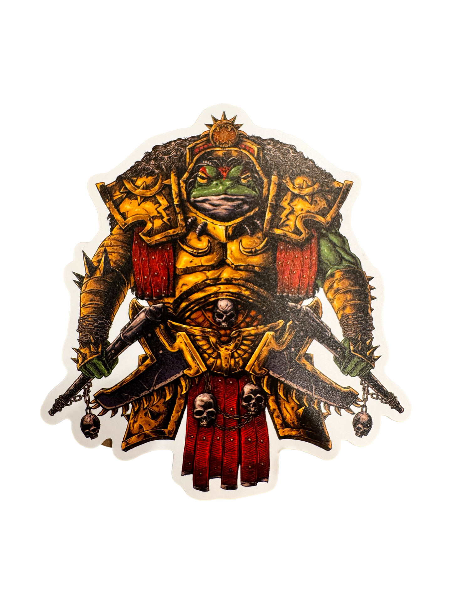 Rage Frog Sticker
