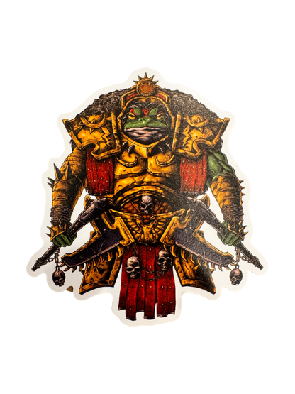 Rage Frog Sticker