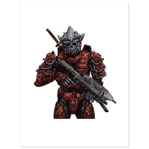 Armored Ninja Red