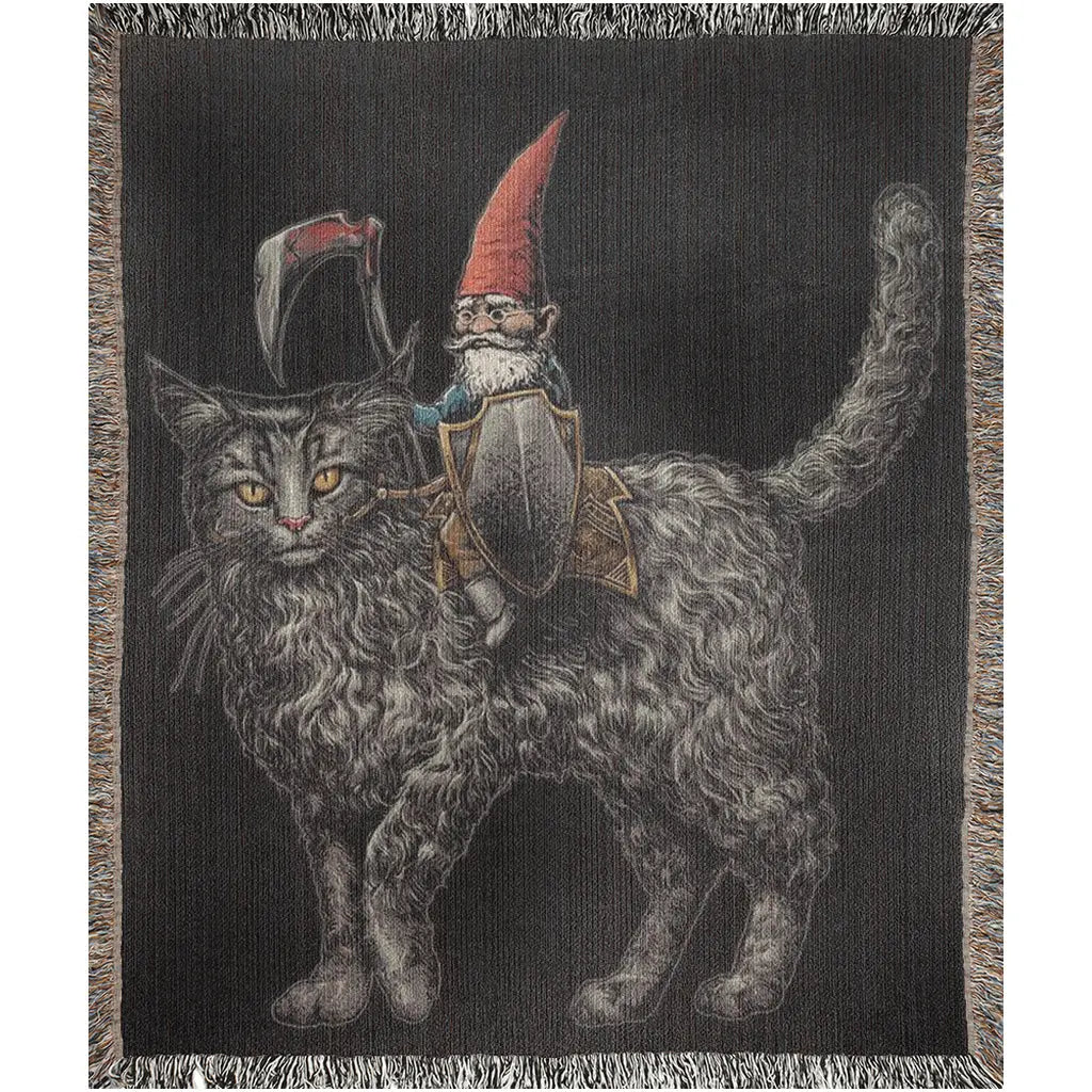 Death Dealer (Woven Blanket) Threat Llama