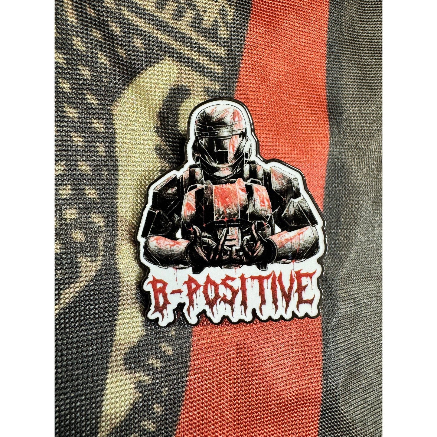 B Positive Pin
