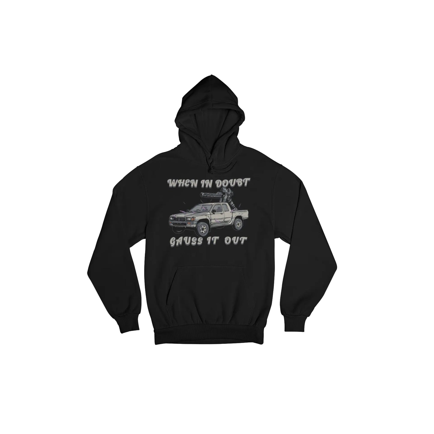 Gauss It Out (Hoodie) Threat Llama