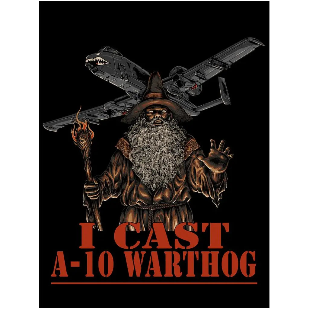 I Cast A-10 Warthog (Canvas) Threat Llama