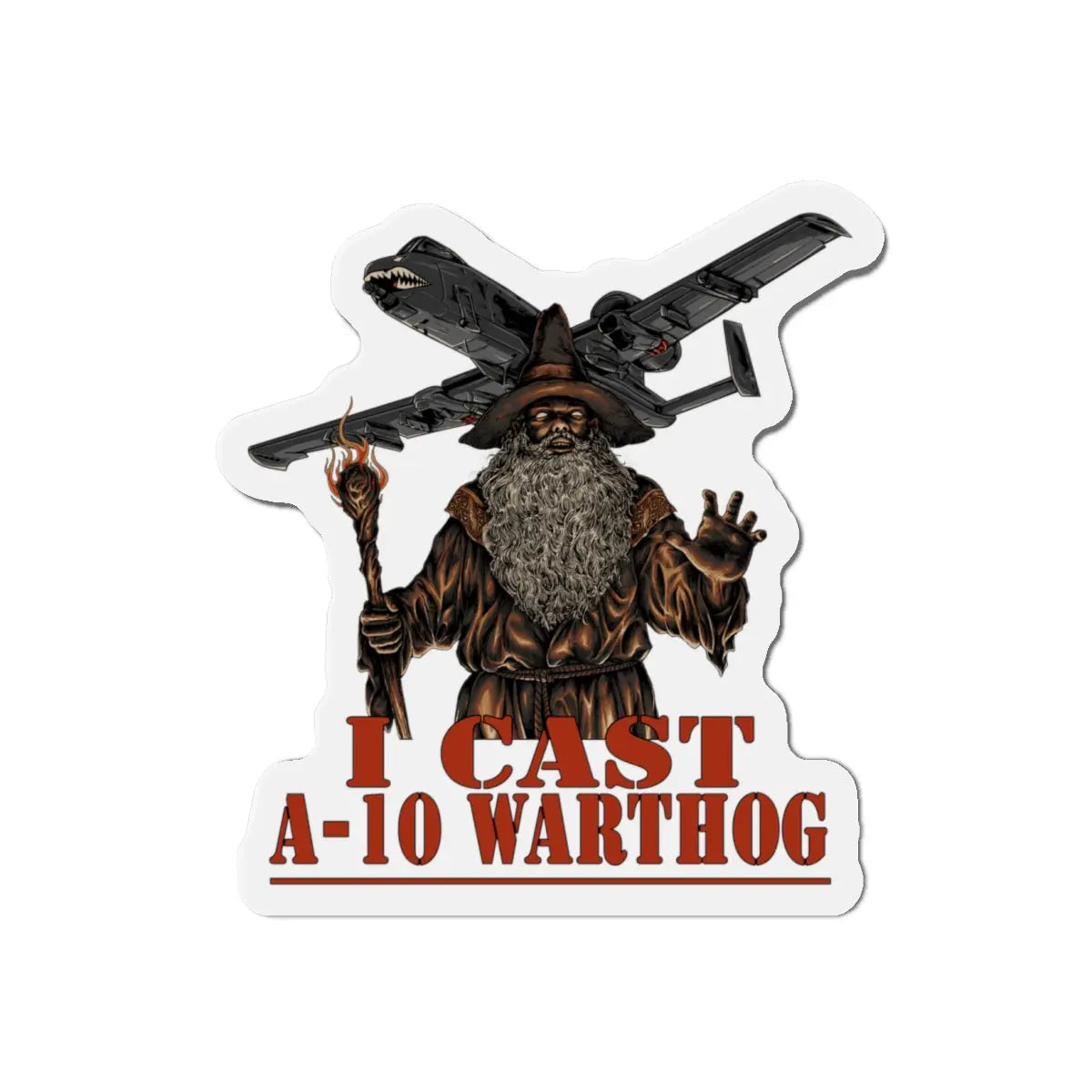 I Cast A-10 Warthog (Magnet) Threat Llama