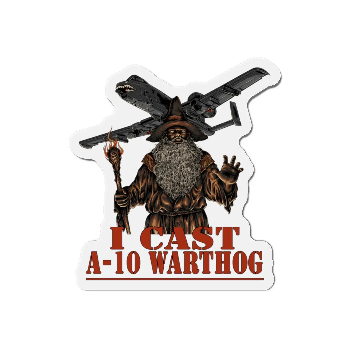 I Cast A-10 Warthog (Magnet) Threat Llama