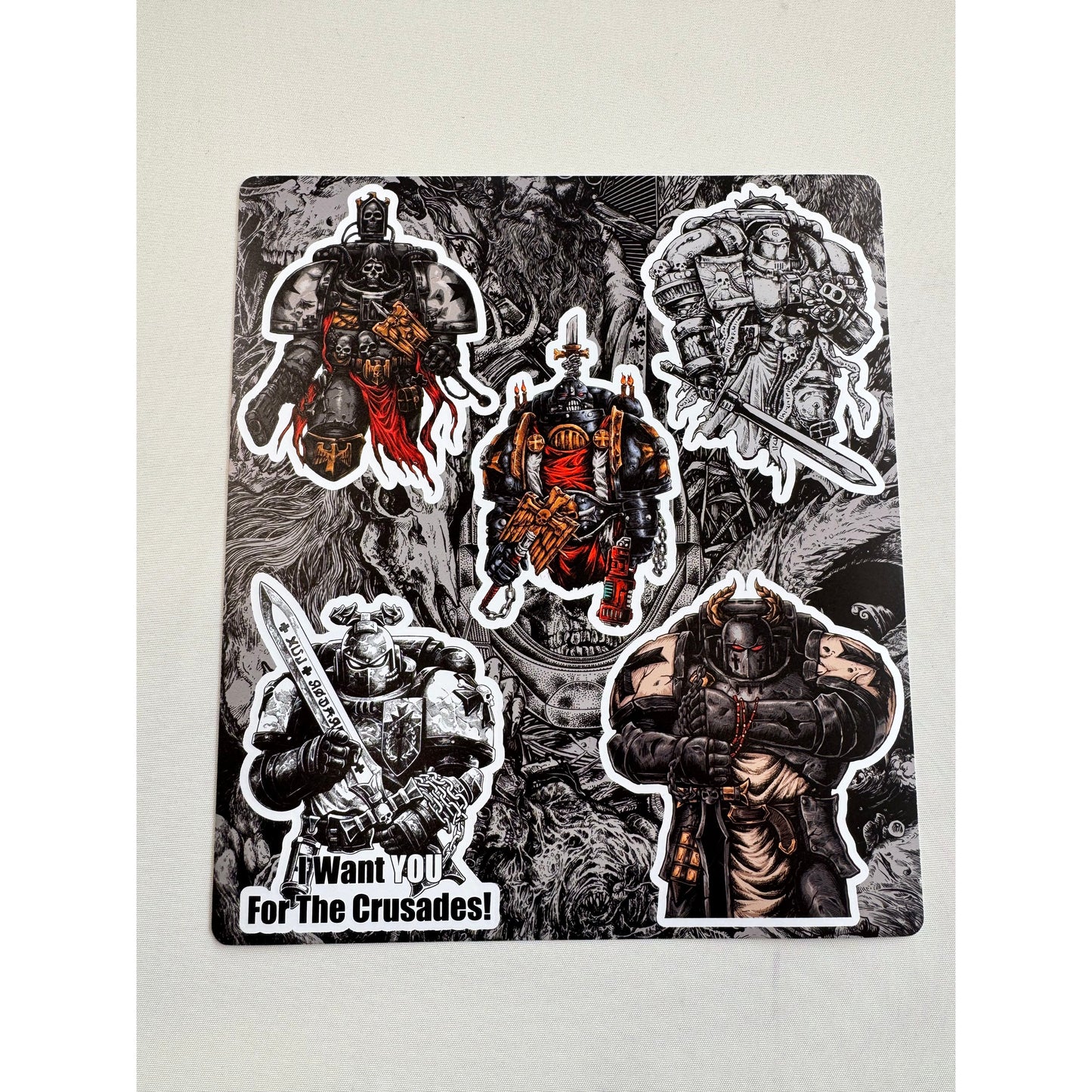 Space Crusade Sticker Sheet