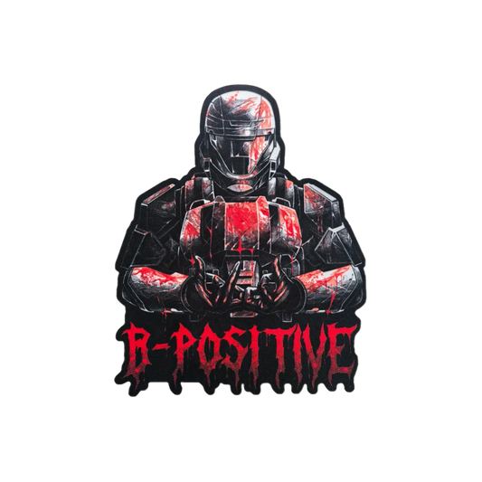 B Positive - Sublimation Velcro Morale Patch