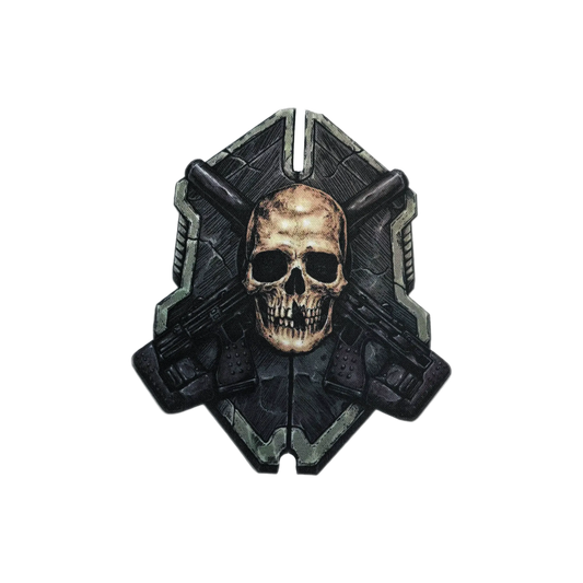 Hardest Difficulty - Limited Edition - 4”x 3" Sublimation Velcro Morale Patch Threat Llama