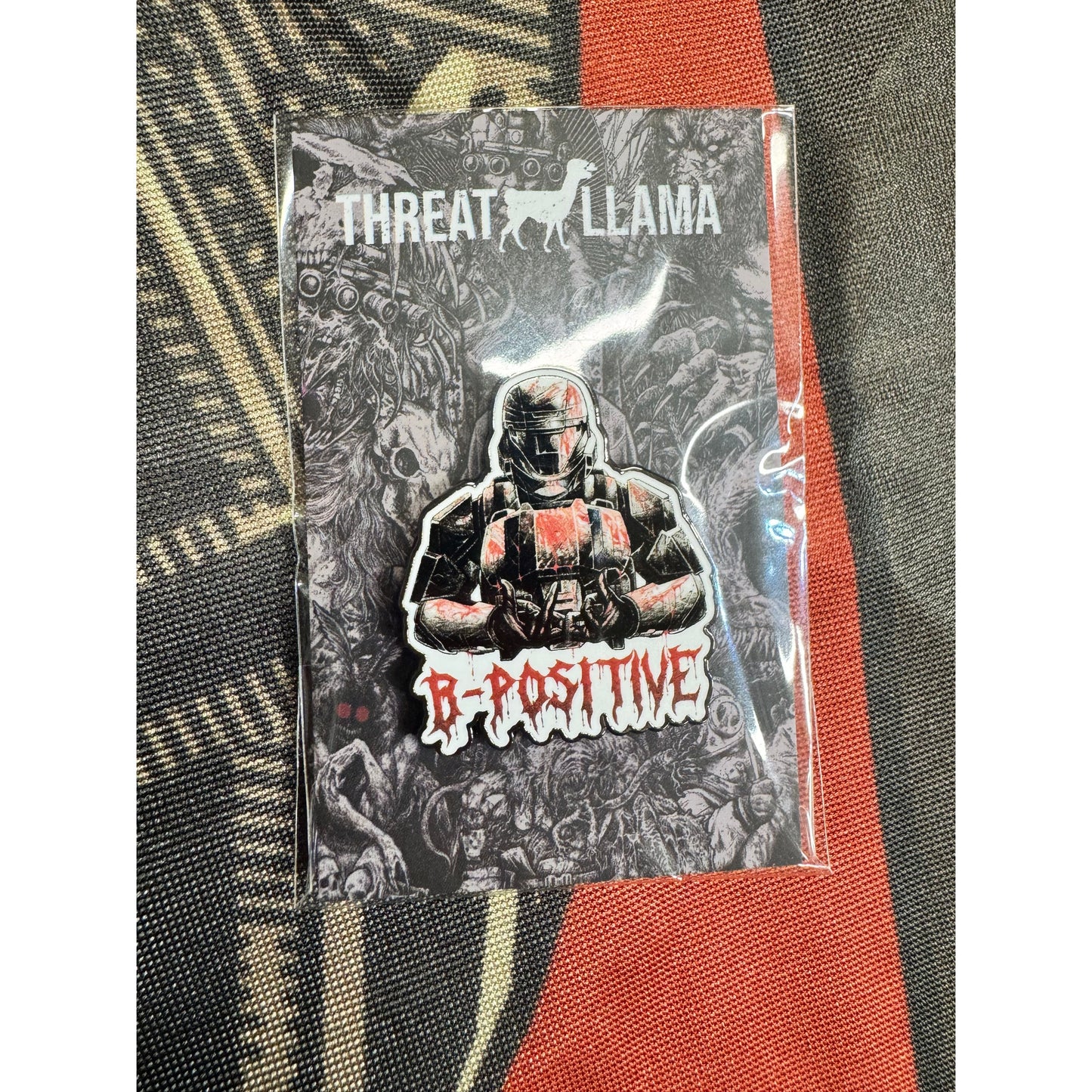 B Positive Pin