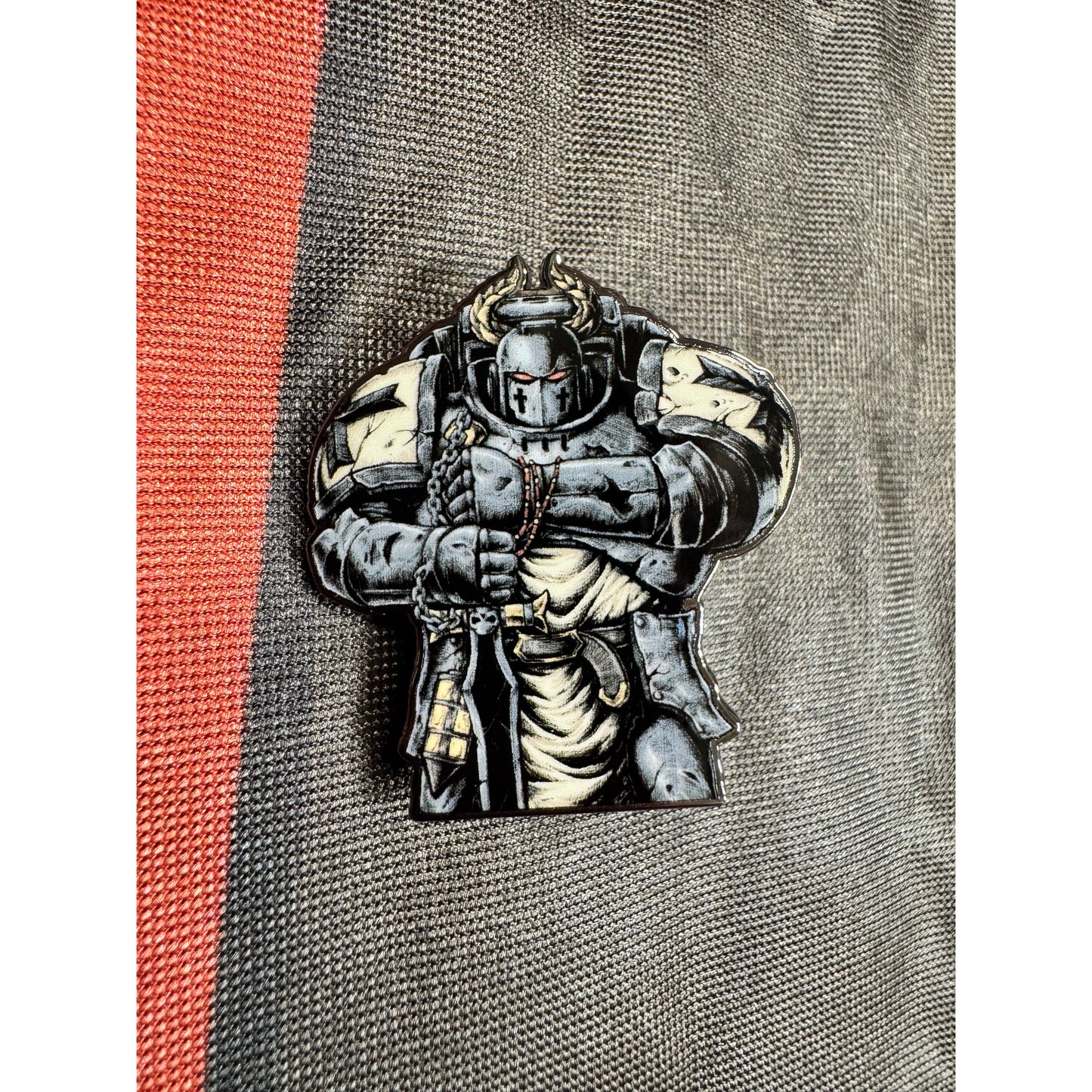 Space Knight Pin