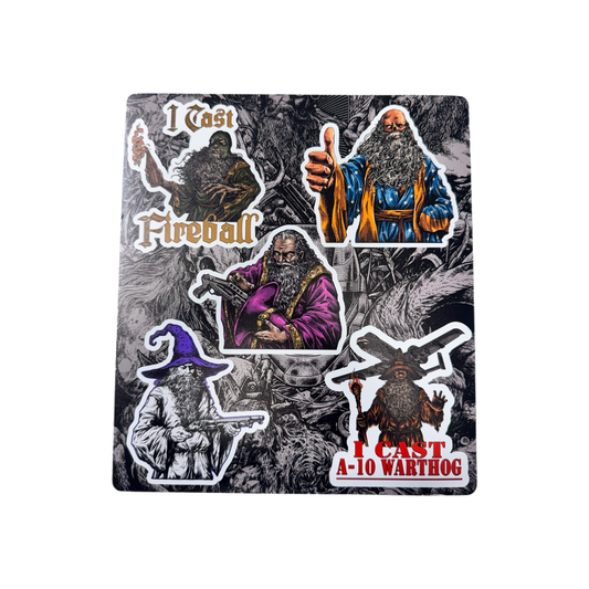 Wizard Sticker Sheet