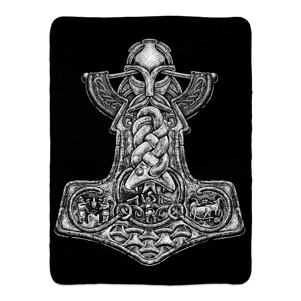 Mjölnir (Fleece Blanket) Threat Llama