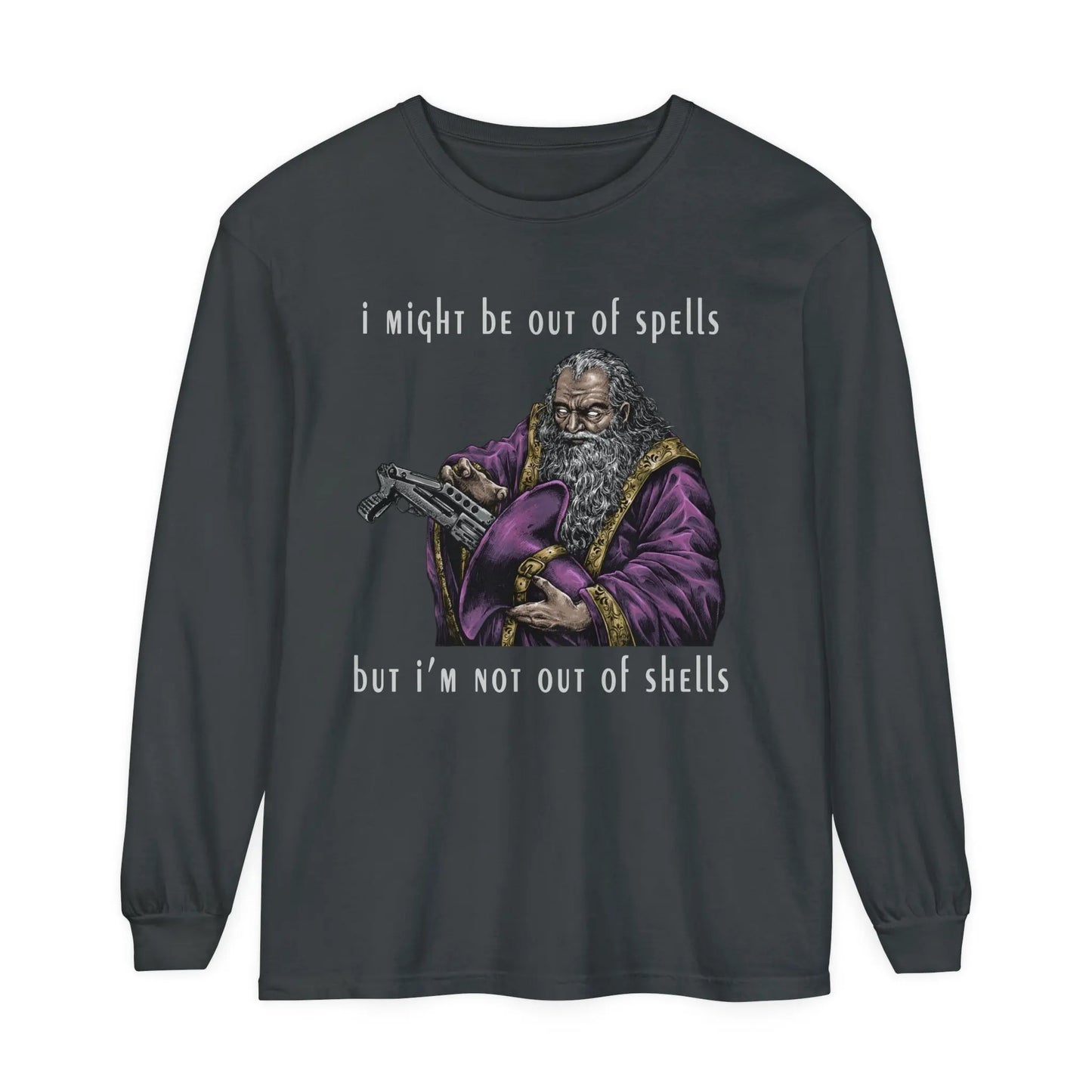 Out Of Spells (Long Sleeve) Threat Llama