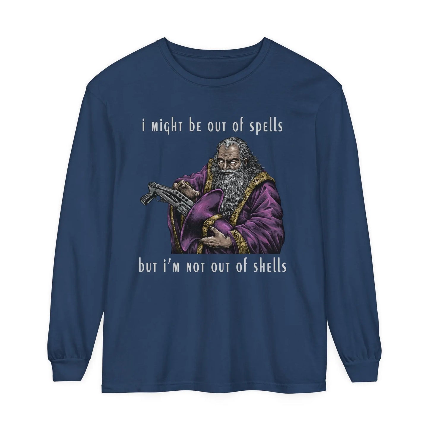 Out Of Spells (Long Sleeve) Threat Llama