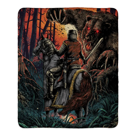 Realmsbane (Fleece Blanket) Threat Llama