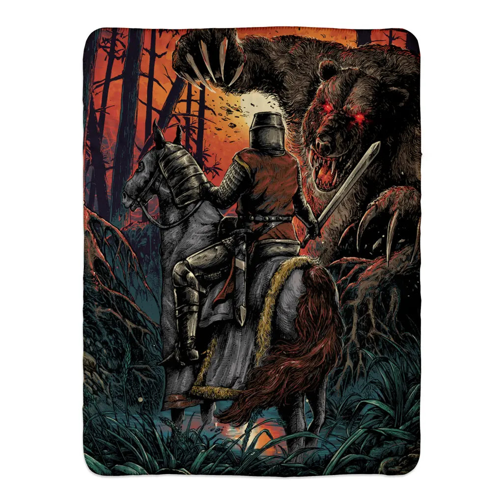 Realmsbane (Fleece Blanket) Threat Llama