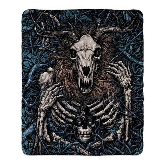 Reclaimed (Fleece Blanket) Threat Llama