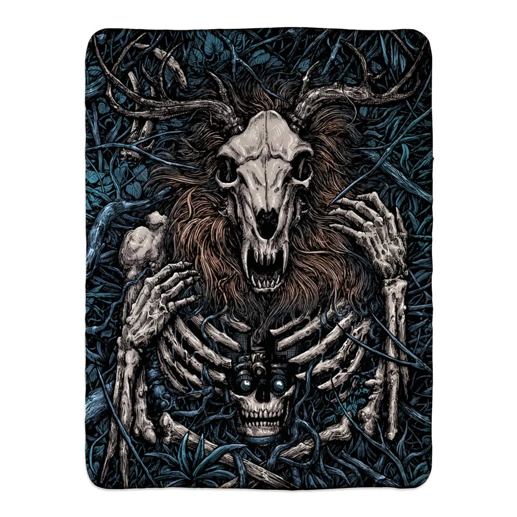 Reclaimed (Fleece Blanket) Threat Llama