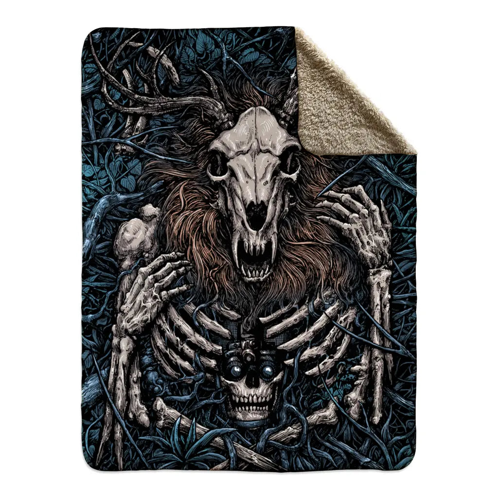 Reclaimed (Fleece Blanket) - Threat Llama