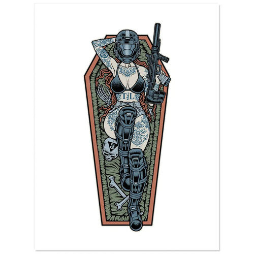 Space Siren Sticker