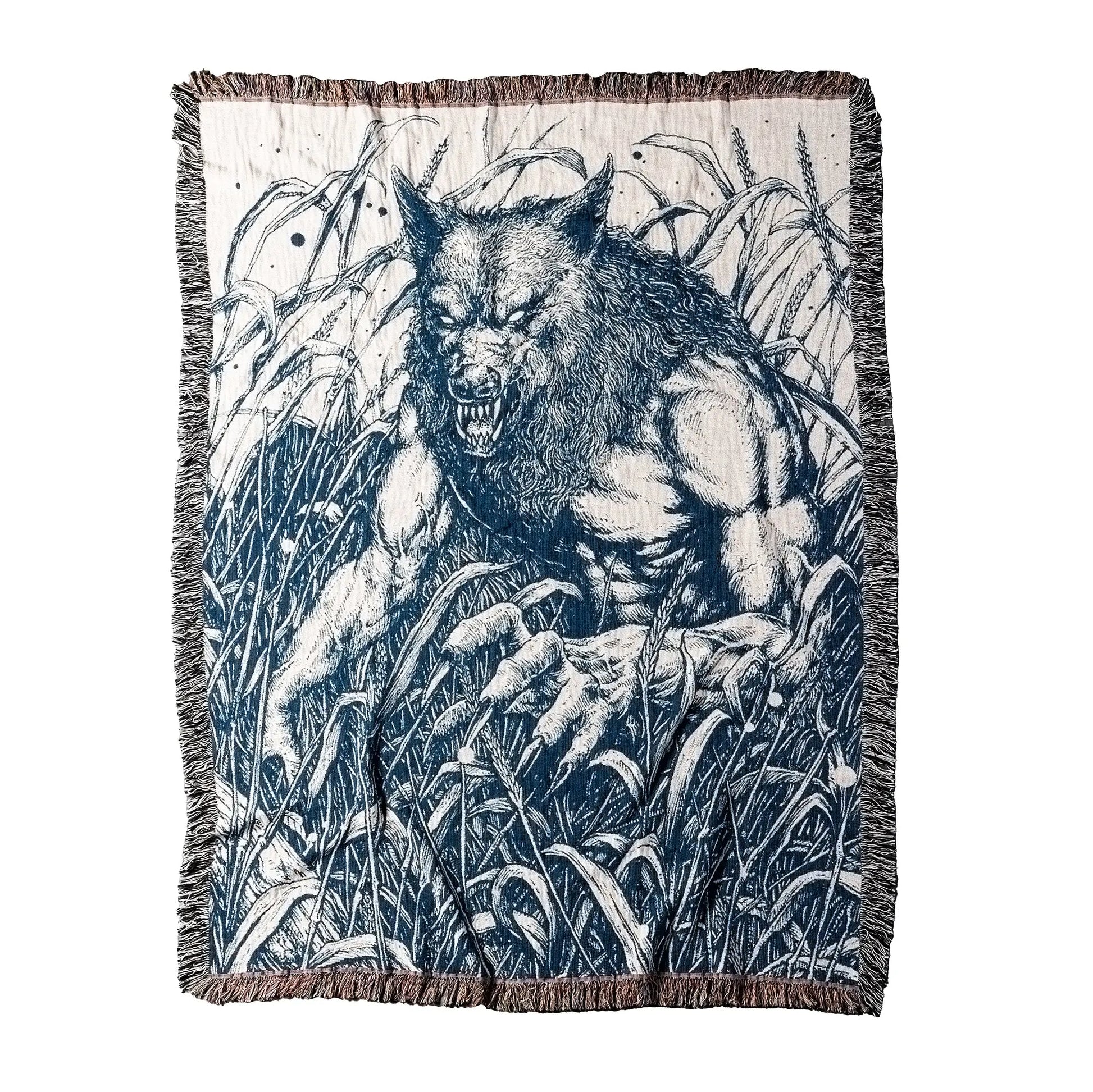 The Beast of Bray Road (Woven Blanket) Threat Llama