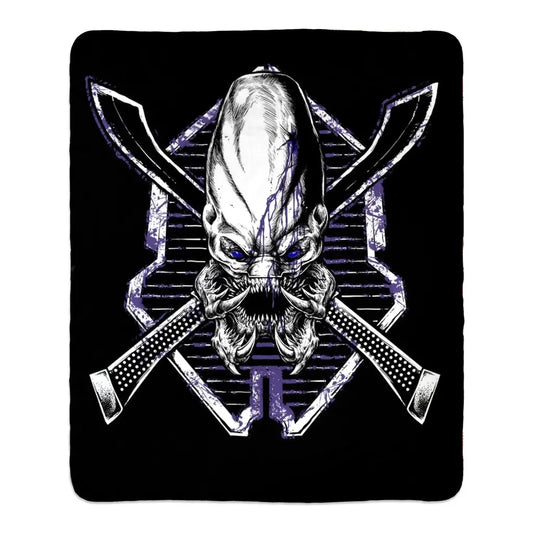 Xeno Mode (Fleece Blanket) Threat Llama