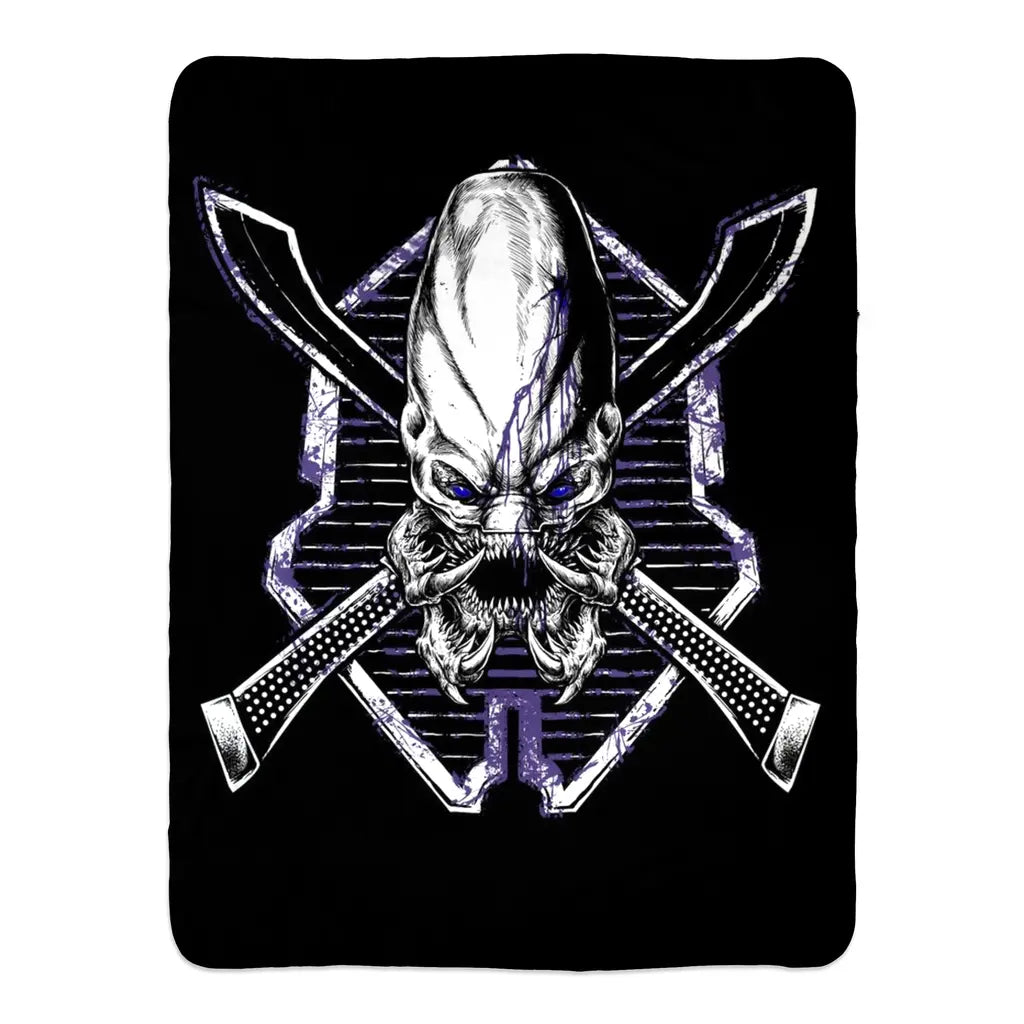 Xeno Mode (Fleece Blanket) Threat Llama